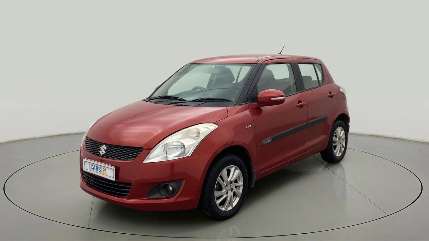 2013 Maruti Swift ZXI, Petrol, Manual, 76,893 km, Left Front Diagonal