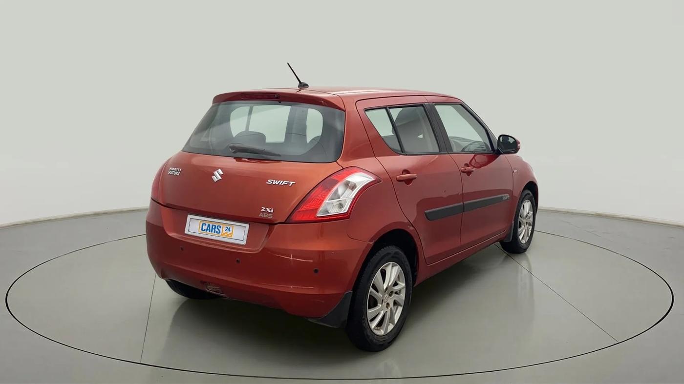 2013 Maruti Swift ZXI, Petrol, Manual, 76,893 km, Right Back Diagonal