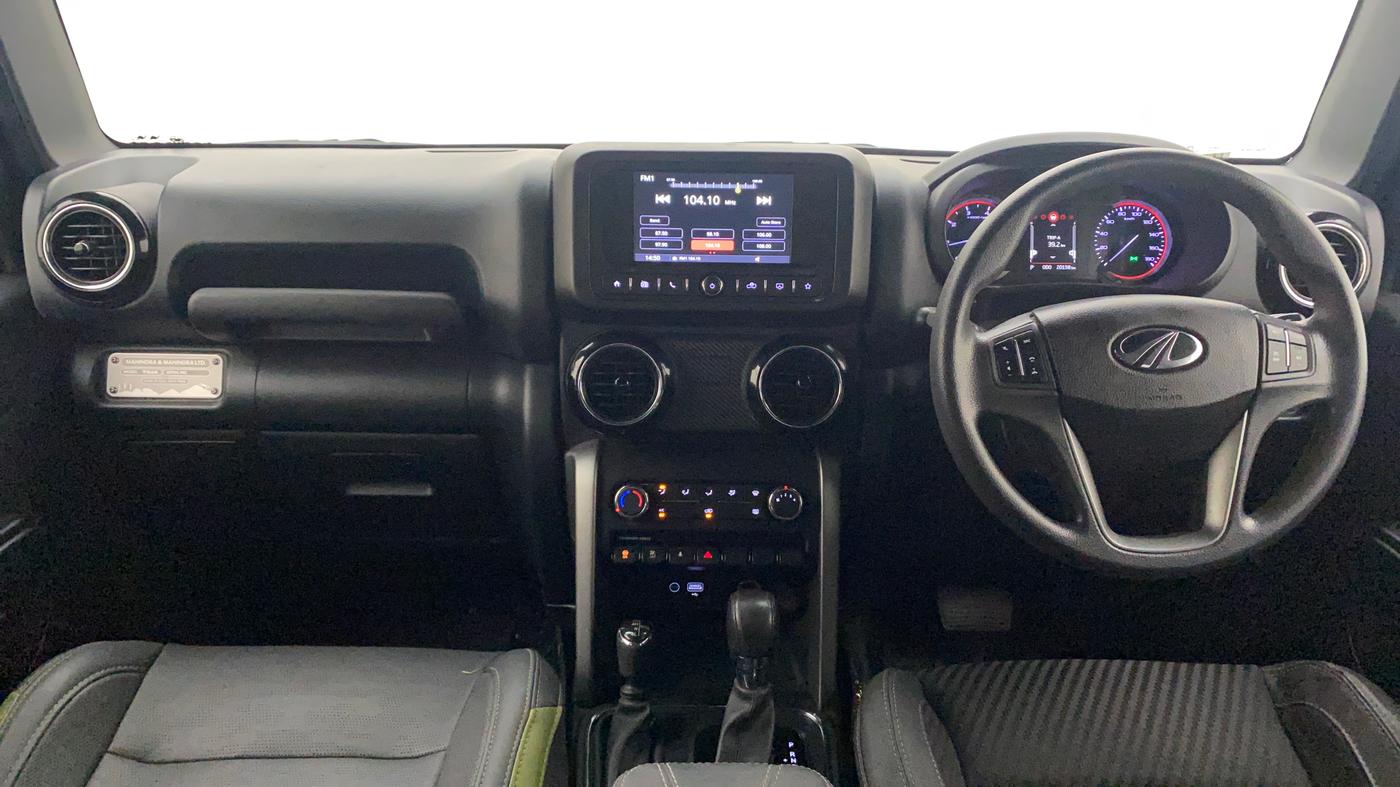 2022 Mahindra Thar LX D AT 4WD HT, Diesel, Automatic, 20,351 km, Dashboard