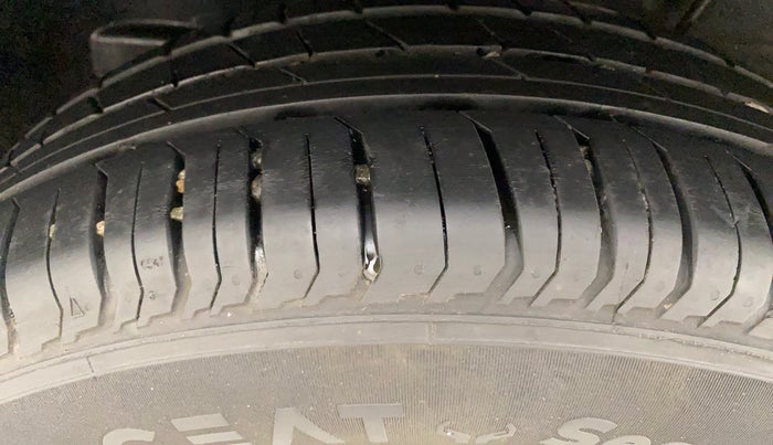 2022 Tata PUNCH ACCOMPLISHED MT, Petrol, Manual, 17,161 km, Right Rear Tyre Tread