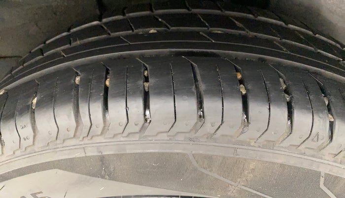 2022 Tata PUNCH ACCOMPLISHED MT, Petrol, Manual, 17,161 km, Left Rear Tyre Tread
