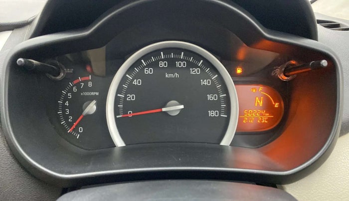 2014 Maruti Celerio VXI AMT, Petrol, Automatic, 50,379 km, Odometer Image
