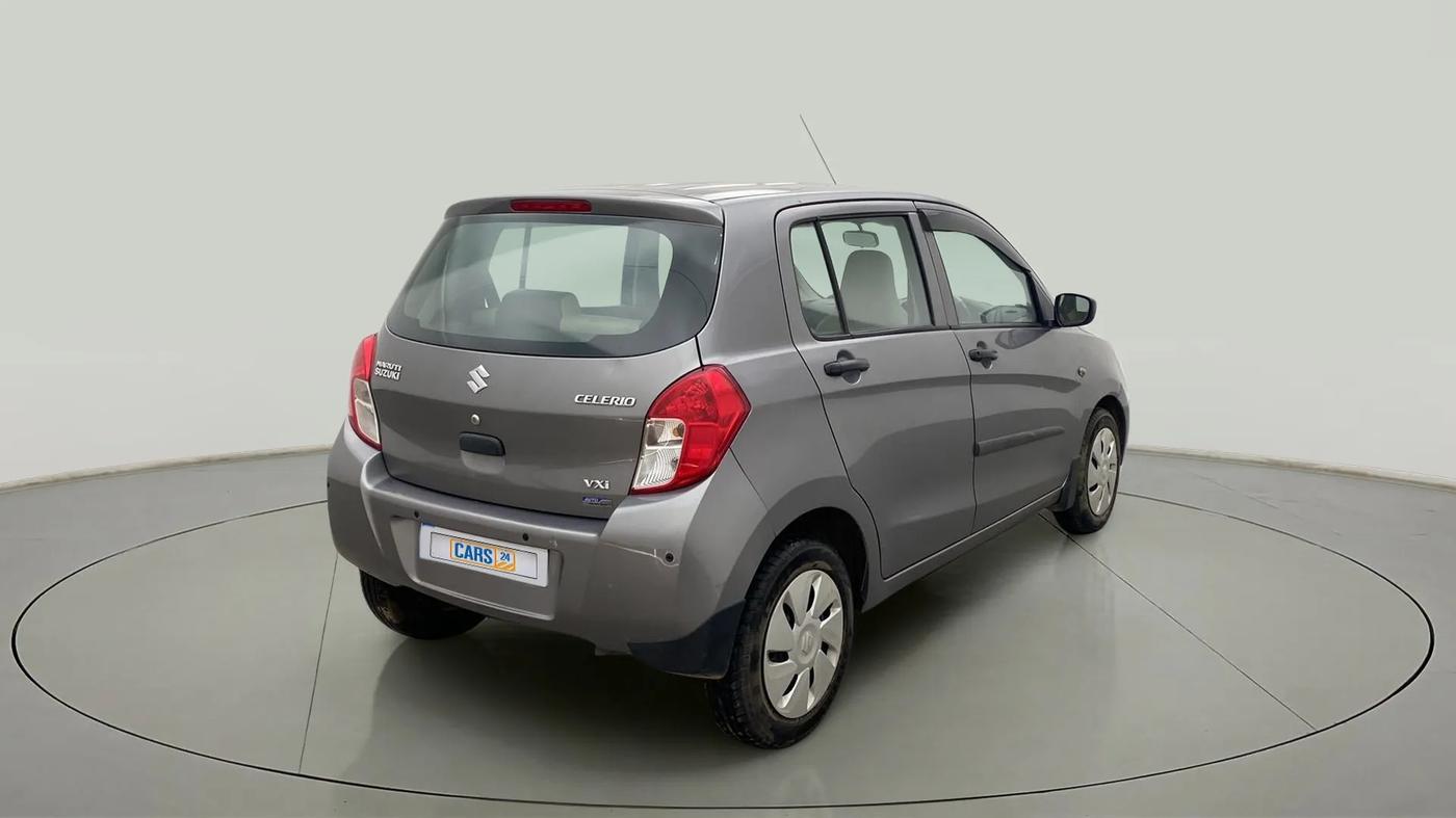 2014 Maruti Celerio VXI AMT, Petrol, Automatic, 50,379 km, Right Back Diagonal