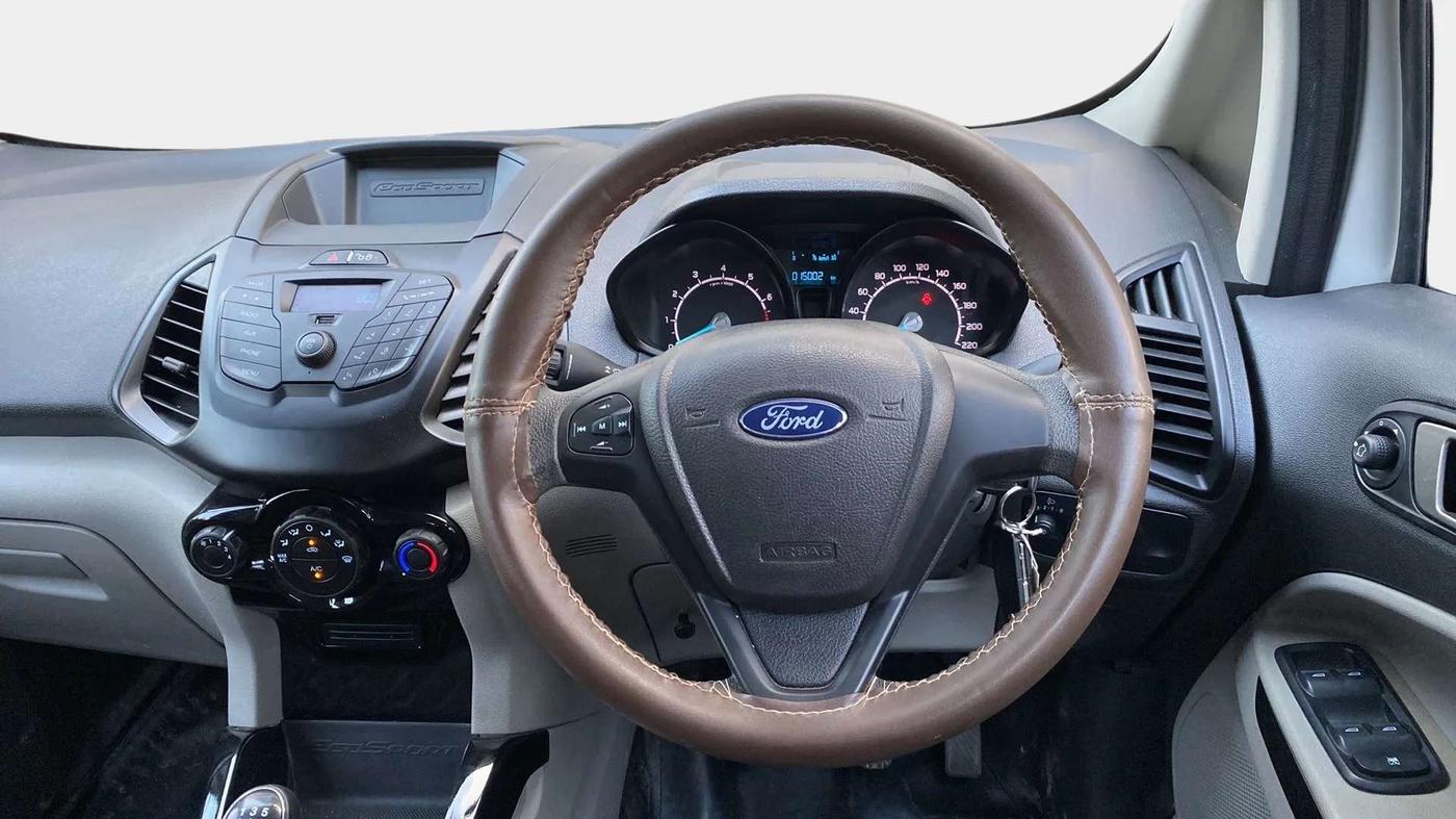 2017 Ford Ecosport TREND 1.5L PETROL, Petrol, Manual, 15,062 km, Steering Wheel Close Up