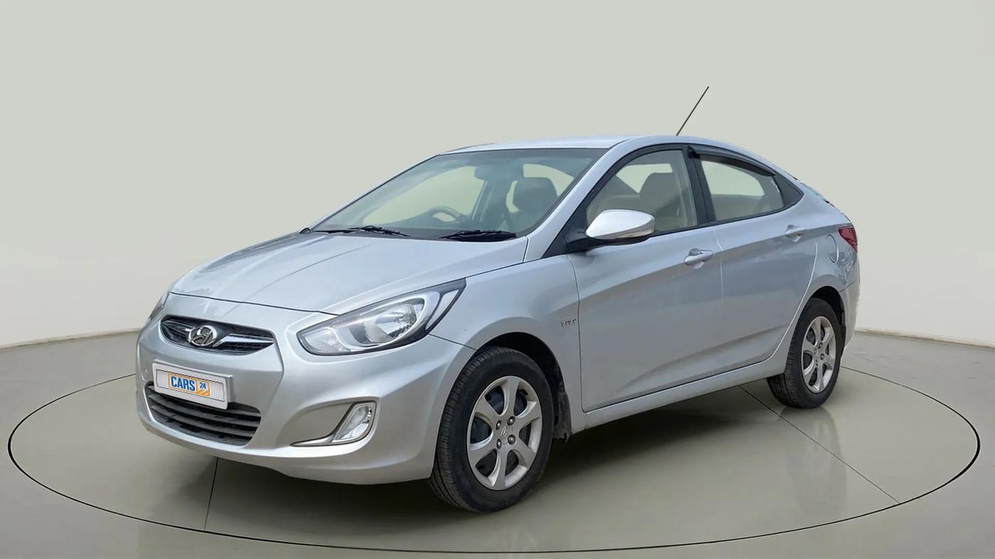 2013 Hyundai Verna FLUIDIC 1.6 VTVT EX, Petrol, Manual, 37,183 km, Left Front Diagonal
