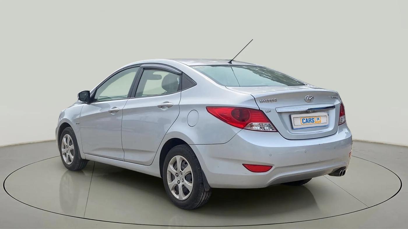 2013 Hyundai Verna FLUIDIC 1.6 VTVT EX, Petrol, Manual, 37,183 km, Left Back Diagonal