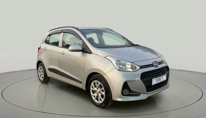 2018 Hyundai Grand i10 SPORTZ 1.2 KAPPA VTVT, Petrol, Manual, 46,842 km, Right Front Diagonal