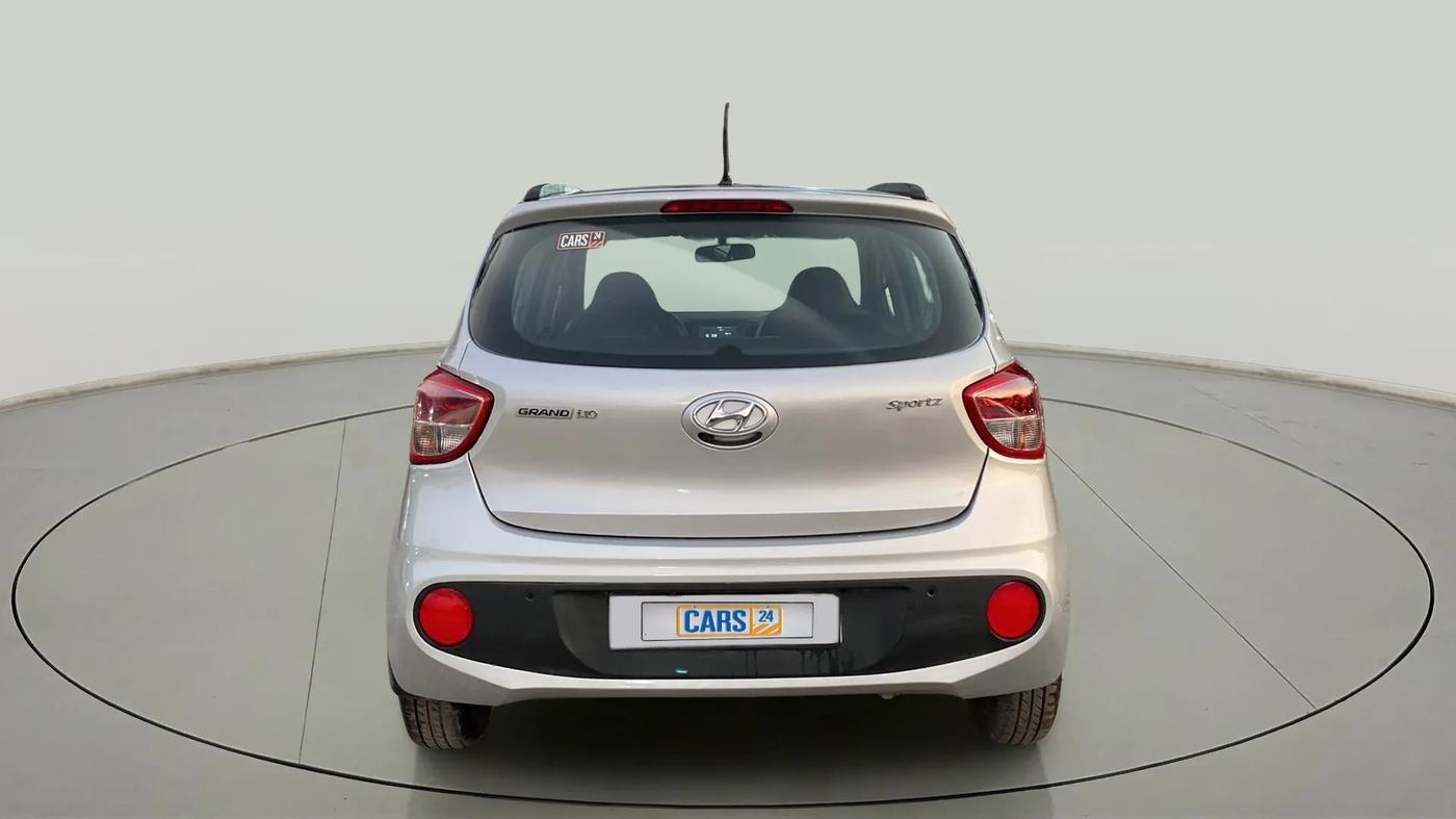 2018 Hyundai Grand i10 SPORTZ 1.2 KAPPA VTVT, Petrol, Manual, 46,842 km, Back/Rear