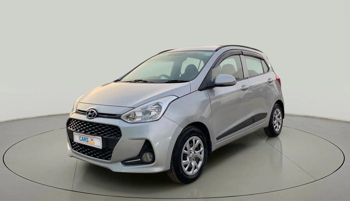 2018 Hyundai Grand i10 SPORTZ 1.2 KAPPA VTVT, Petrol, Manual, 46,842 km, Left Front Diagonal