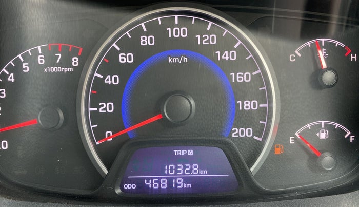 2018 Hyundai Grand i10 SPORTZ 1.2 KAPPA VTVT, Petrol, Manual, 46,842 km, Odometer Image