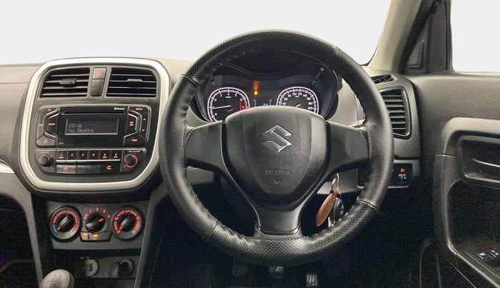 2020 Maruti Vitara Brezza LXI, Petrol, Manual, 12,219 km, Steering Wheel Close Up