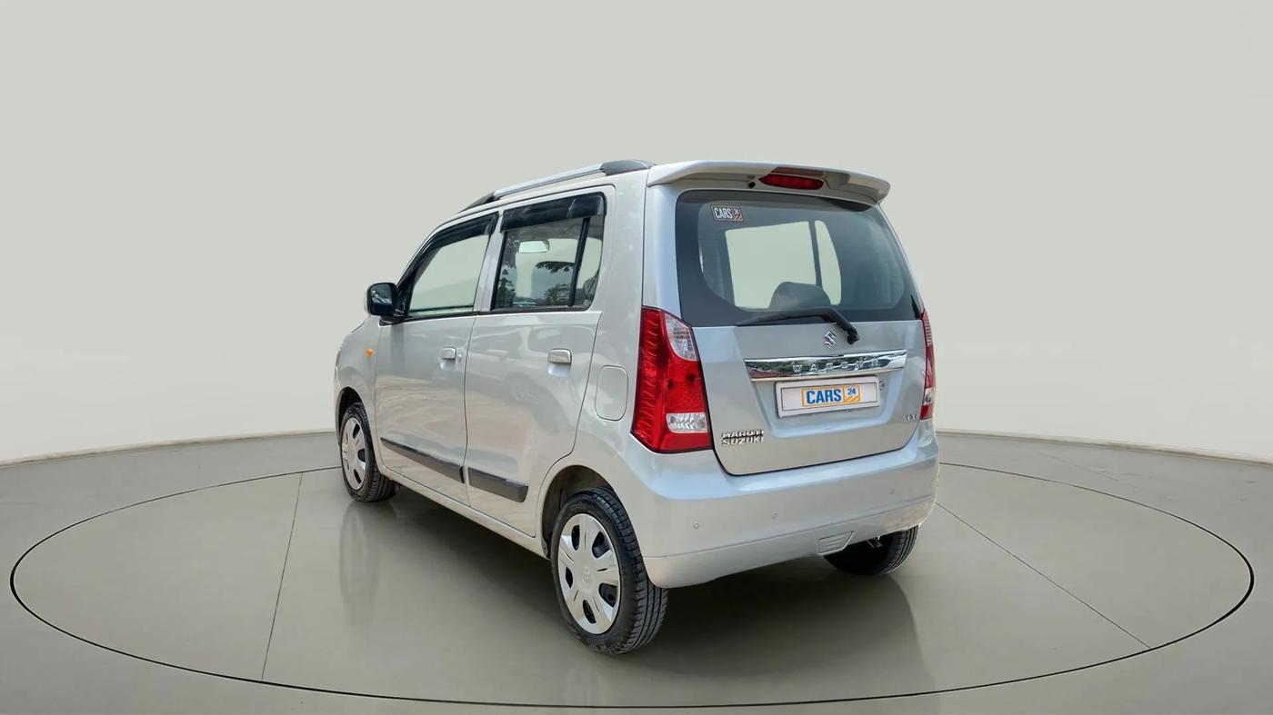 2017 Maruti Wagon R 1.0 VXI, CNG, Manual, 50,788 km, Left Back Diagonal