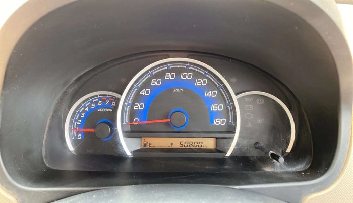 2017 Maruti Wagon R 1.0 VXI, CNG, Manual, 50,788 km, Odometer Image