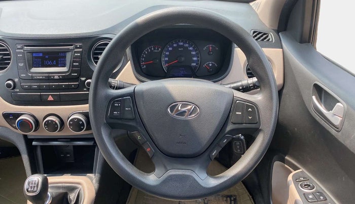 2015 Hyundai Xcent SX 1.2, Petrol, Manual, 75,475 km, Steering Wheel Close Up