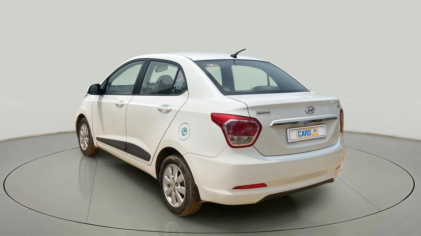2015 Hyundai Xcent SX 1.2, Petrol, Manual, 75,475 km, Left Back Diagonal