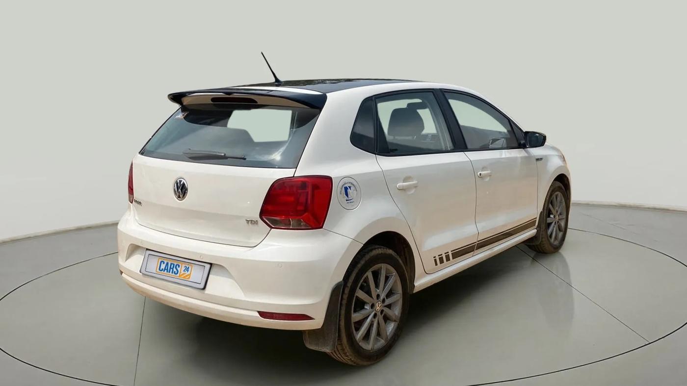 2019 Volkswagen Polo HIGHLINE PLUS 1.5, Diesel, Manual, 90,094 km, Right Back Diagonal