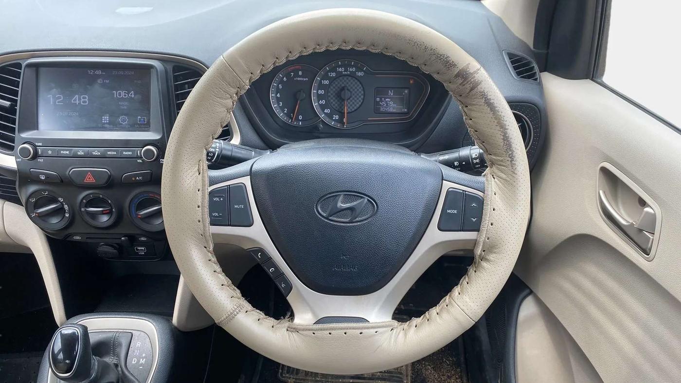 2019 Hyundai NEW SANTRO SPORTZ AMT, Petrol, Automatic, 30,447 km, Steering Wheel Close Up