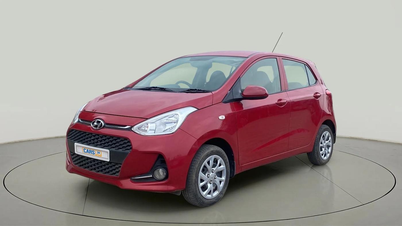 2017 Hyundai Grand i10 MAGNA 1.2 KAPPA VTVT, Petrol, Manual, 35,159 km, Left Front Diagonal