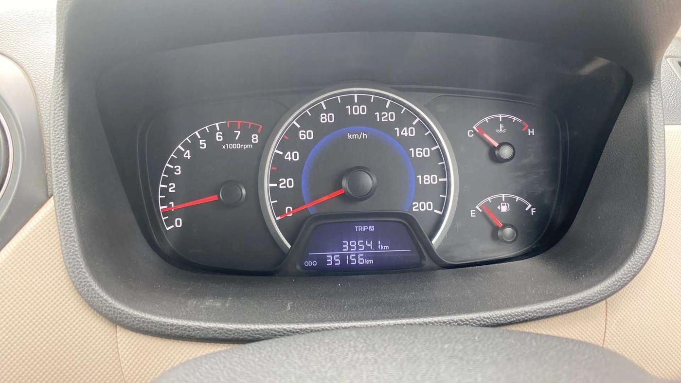 2017 Hyundai Grand i10 MAGNA 1.2 KAPPA VTVT, Petrol, Manual, 35,159 km, Odometer Image