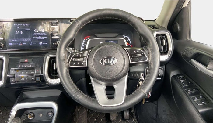 2020 KIA SONET HTK PLUS 1.0 IMT, Petrol, Manual, 35,696 km, Steering Wheel Close Up