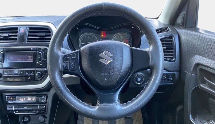 2021 Maruti Vitara Brezza VXI, Petrol, Manual, 38,410 km, Steering Wheel Close Up