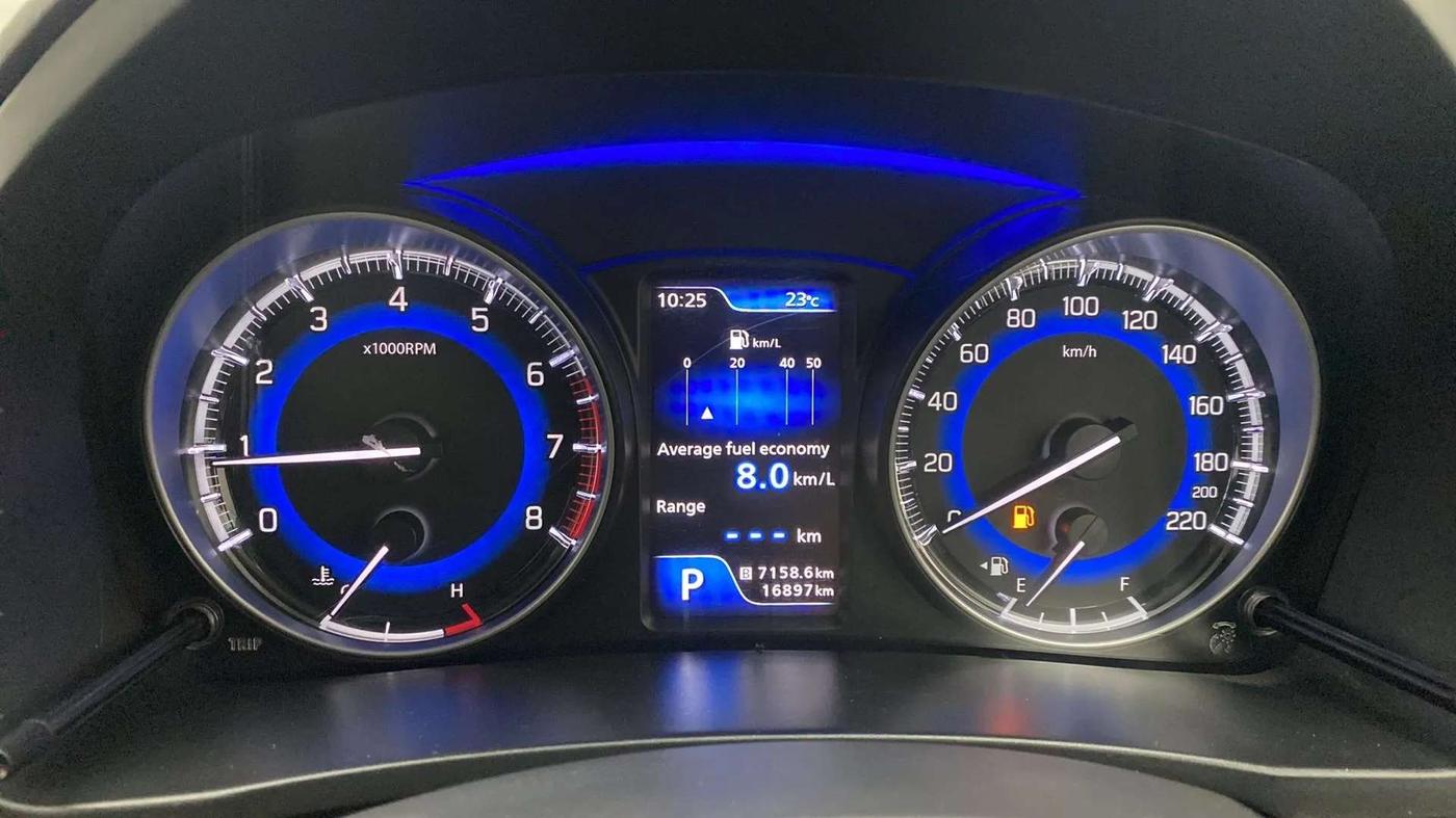 2021 Toyota Glanza G CVT, Petrol, Automatic, 16,893 km, Odometer Image