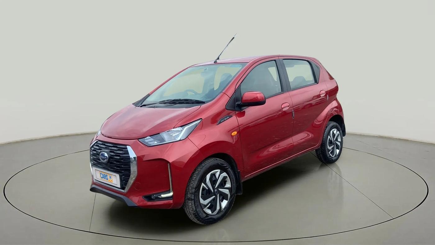 2020 Datsun Redi Go T(O) 1.0 AMT, Petrol, Automatic, 9,452 km, Left Front Diagonal