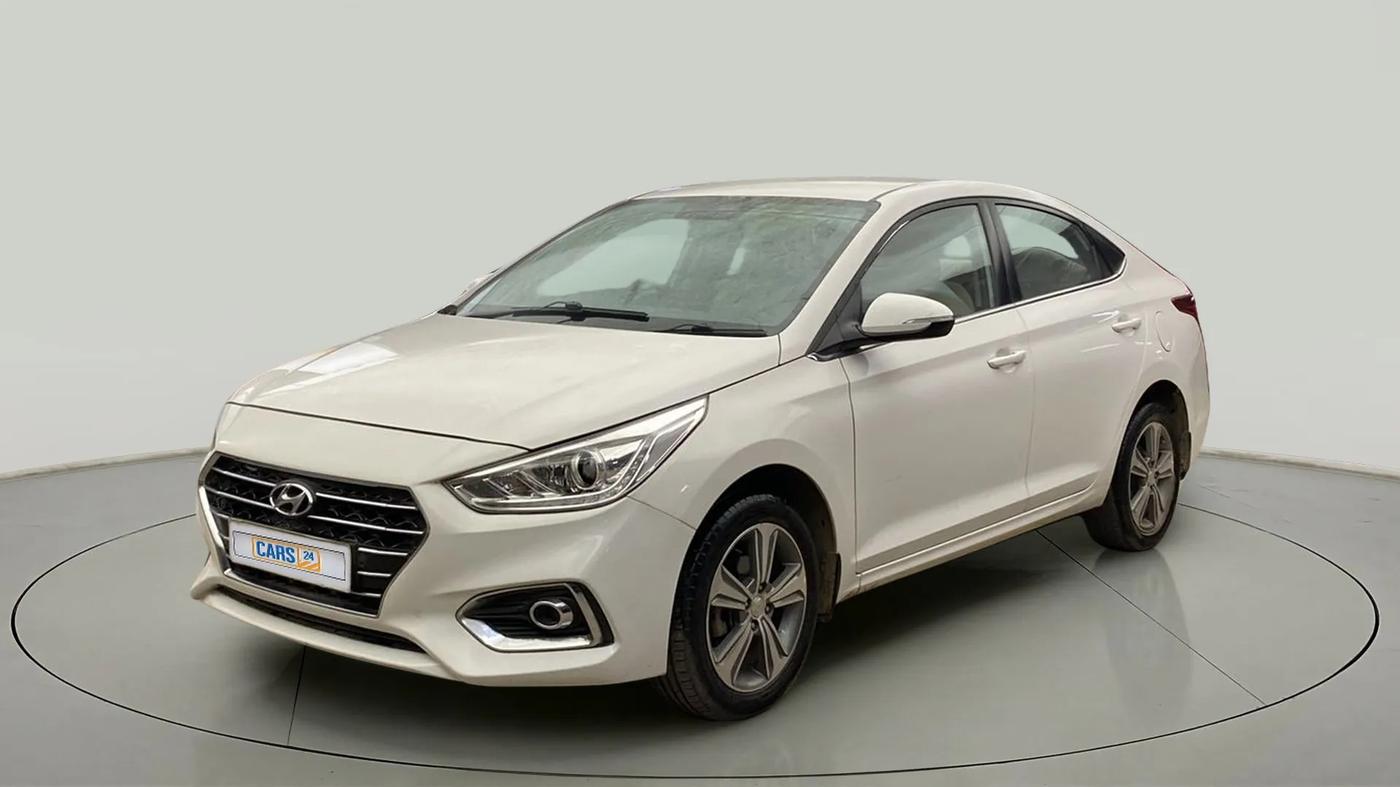 2017 Hyundai Verna 1.6 VTVT SX, Petrol, Manual, 99,461 km, Left Front Diagonal