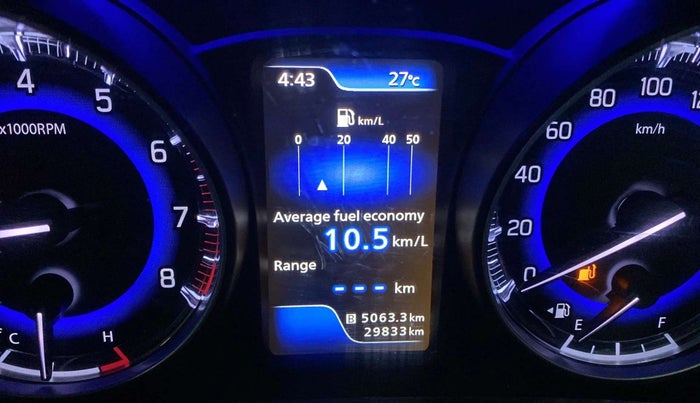 2017 Maruti Baleno ALPHA PETROL 1.2, Petrol, Manual, 29,906 km, Odometer Image
