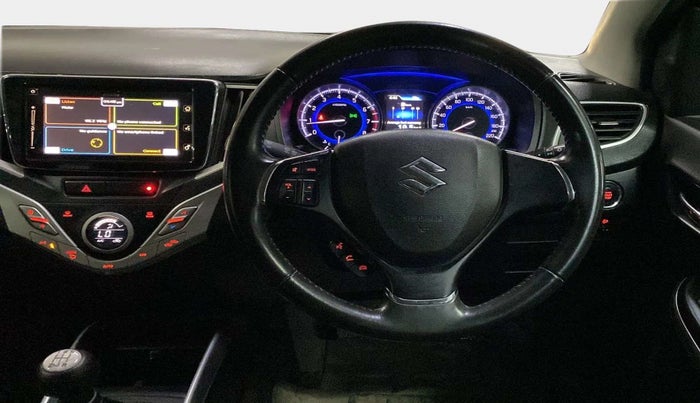 2017 Maruti Baleno ALPHA PETROL 1.2, Petrol, Manual, 29,906 km, Steering Wheel Close Up