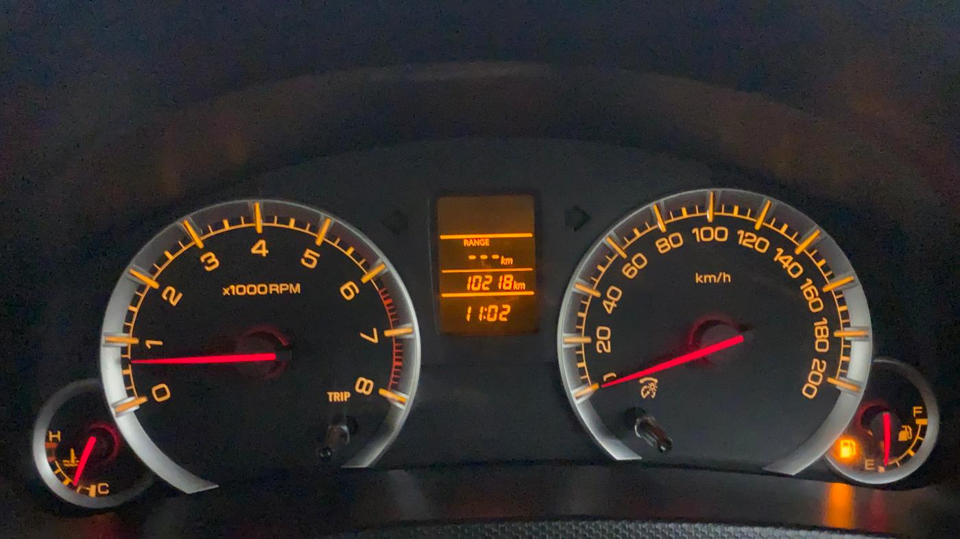 2015 Maruti Swift Dzire VXI, Petrol, Manual, 11,057 km, Odometer Image