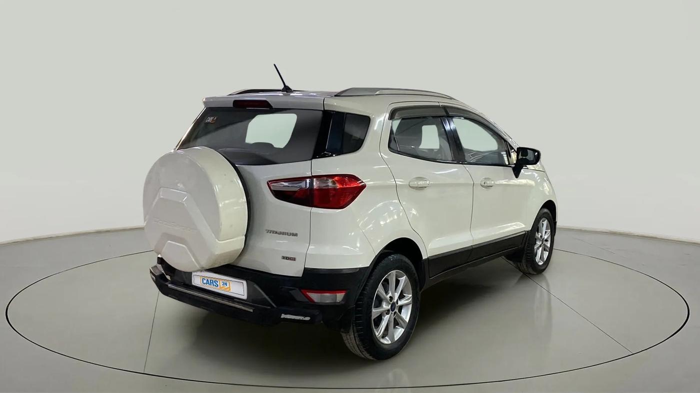 2018 Ford Ecosport TITANIUM 1.5L DIESEL, Diesel, Manual, 65,515 km, Right Back Diagonal