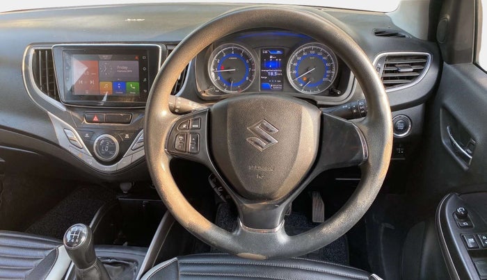 2020 Maruti Baleno ZETA PETROL 1.2, Petrol, Manual, 53,596 km, Steering Wheel Close Up