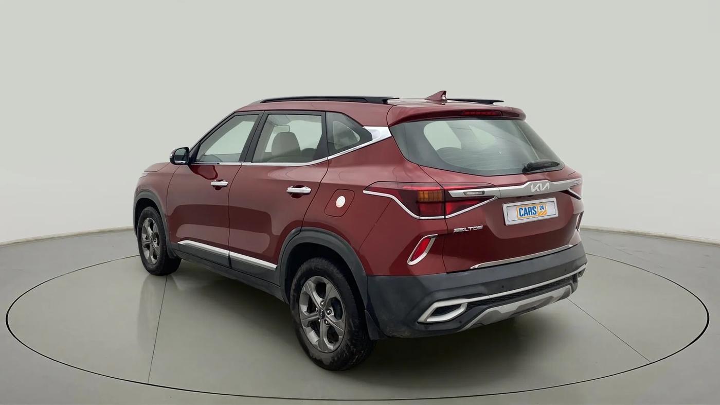 2021 KIA SELTOS HTK PLUS 1.5 IMT, Petrol, Manual, 21,215 km, Left Back Diagonal