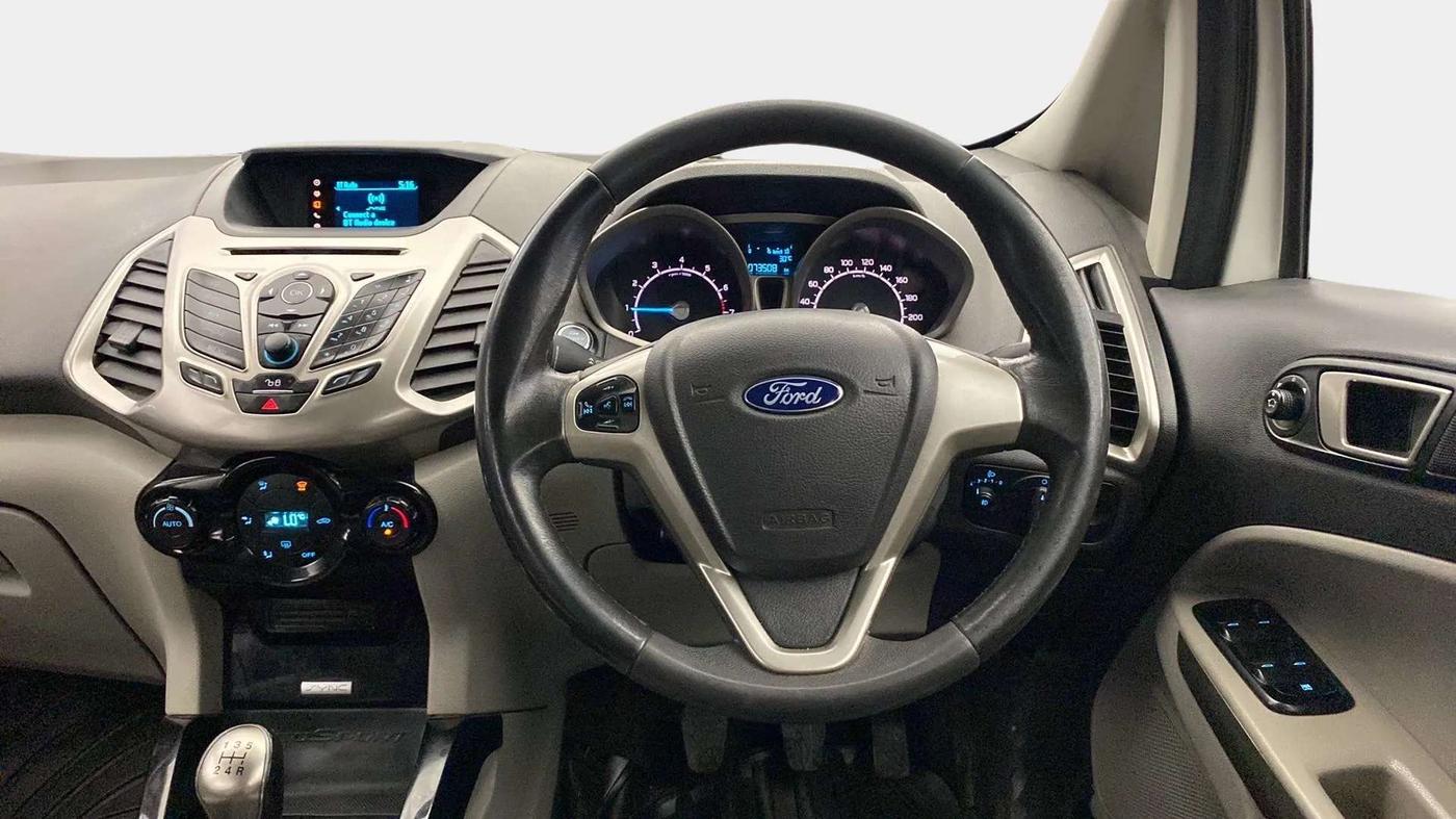 2016 Ford Ecosport TITANIUM 1.5L PETROL, Petrol, Manual, 73,570 km, Steering Wheel Close Up