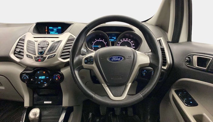 2016 Ford Ecosport TITANIUM 1.5L PETROL, Petrol, Manual, 73,570 km, Steering Wheel Close Up