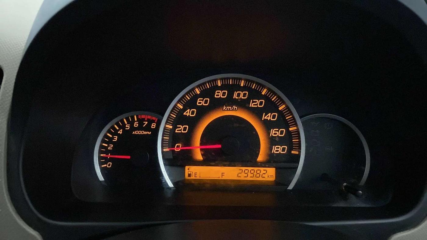 2013 Maruti Wagon R 1.0 VXI, Petrol, Manual, 30,293 km, Odometer Image