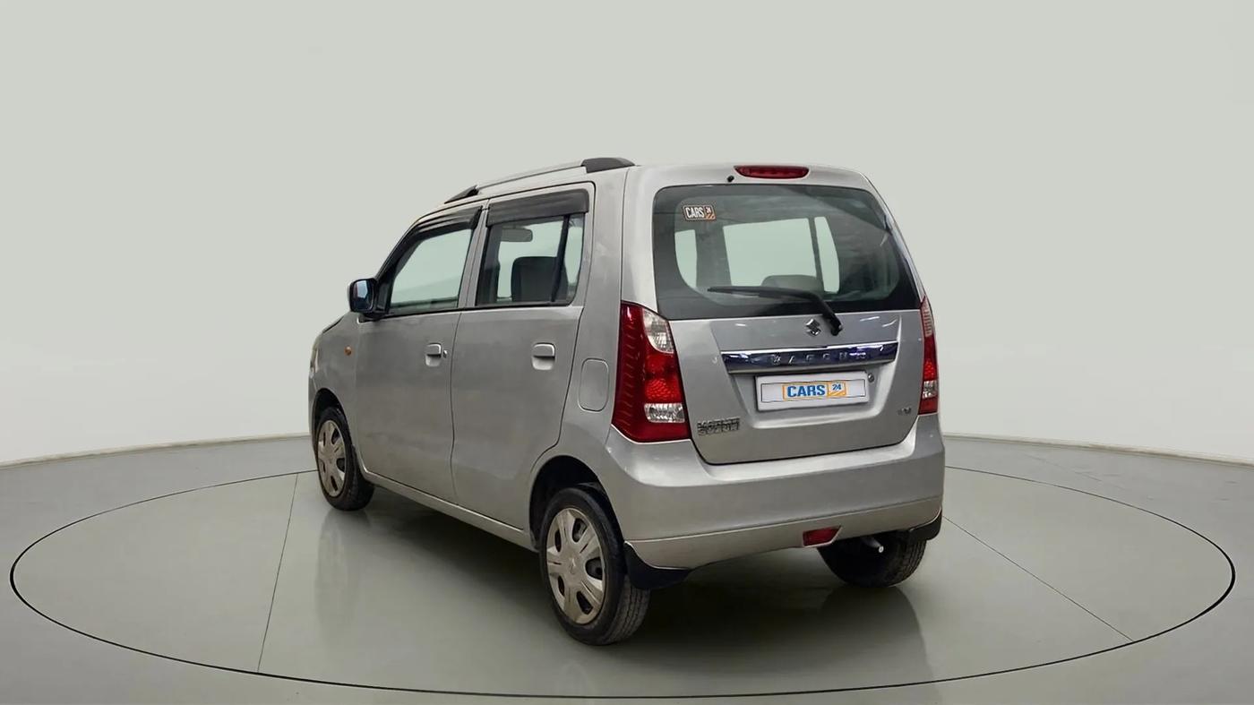 2013 Maruti Wagon R 1.0 VXI, Petrol, Manual, 30,293 km, Left Back Diagonal