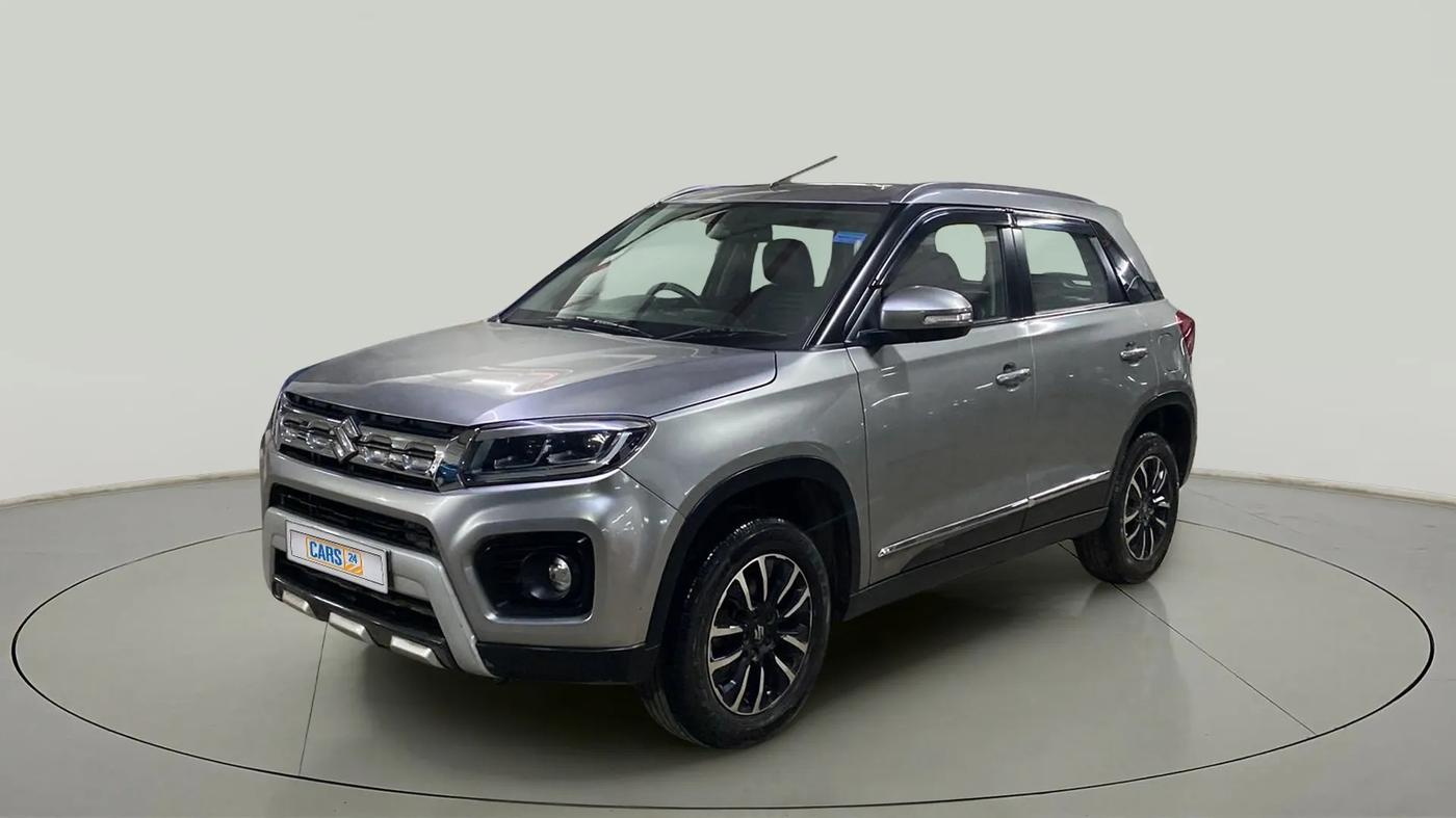 2022 Maruti Vitara Brezza ZXI PLUS, Petrol, Manual, 30,930 km, Left Front Diagonal
