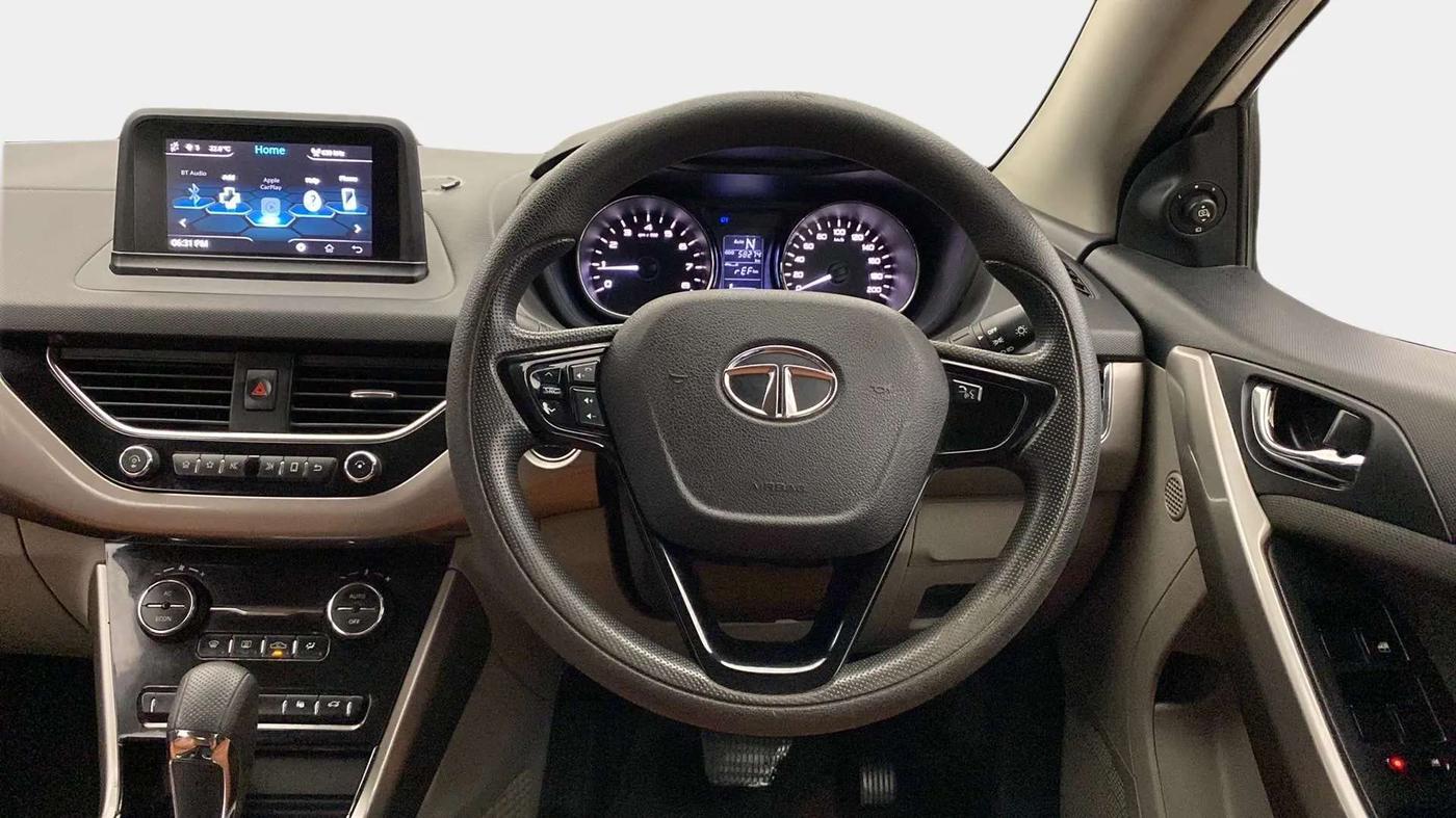 2019 Tata NEXON XZA PLUS PETROL, Petrol, Automatic, 58,263 km, Steering Wheel Close Up