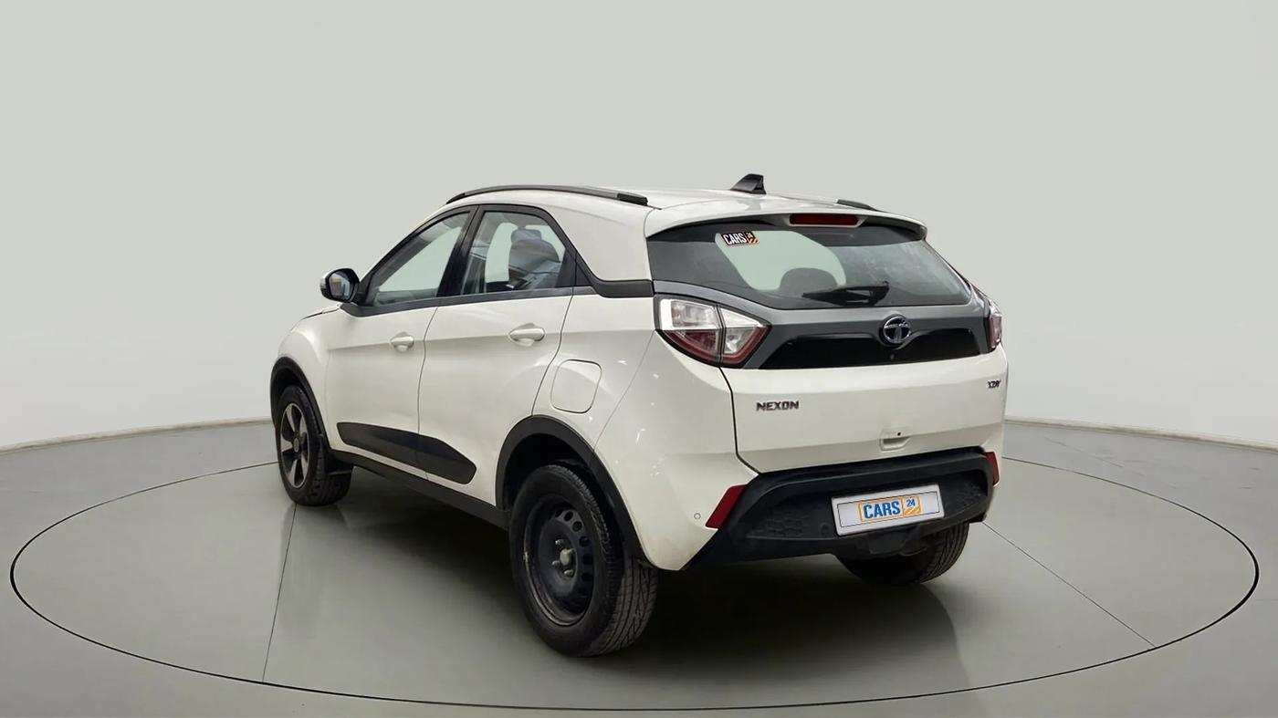 2019 Tata NEXON XZA PLUS PETROL, Petrol, Automatic, 58,263 km, Left Back Diagonal