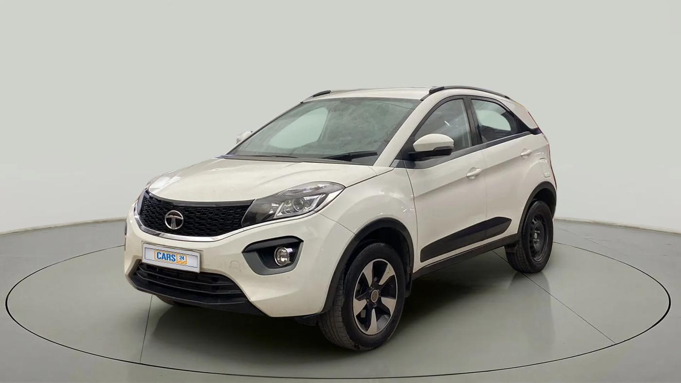 2019 Tata NEXON XZA PLUS PETROL, Petrol, Automatic, 58,263 km, Left Front Diagonal