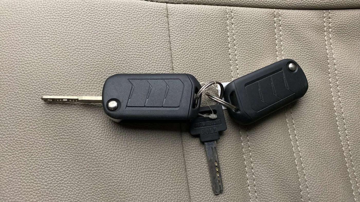 2021 Mahindra Scorpio S3 PLUS, CNG, Manual, 59,176 km, Key Close Up