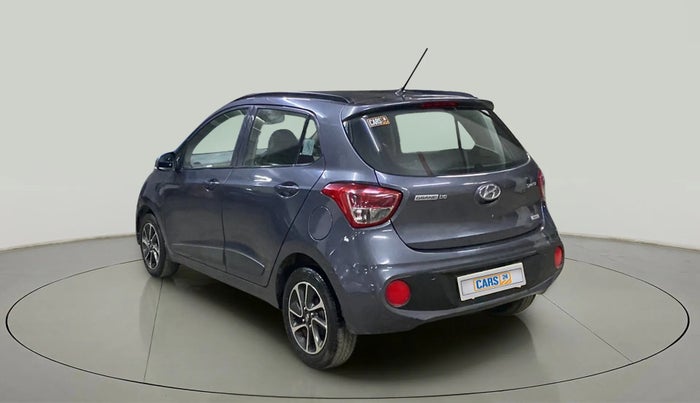 2017 Hyundai Grand i10 SPORTZ (O) AT 1.2 KAPPA VTVT, Petrol, Automatic, 36,145 km, Left Back Diagonal