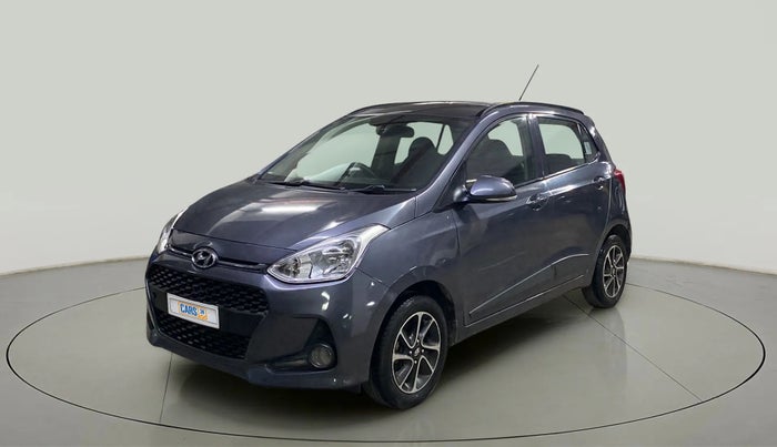 2017 Hyundai Grand i10 SPORTZ (O) AT 1.2 KAPPA VTVT, Petrol, Automatic, 36,145 km, Left Front Diagonal