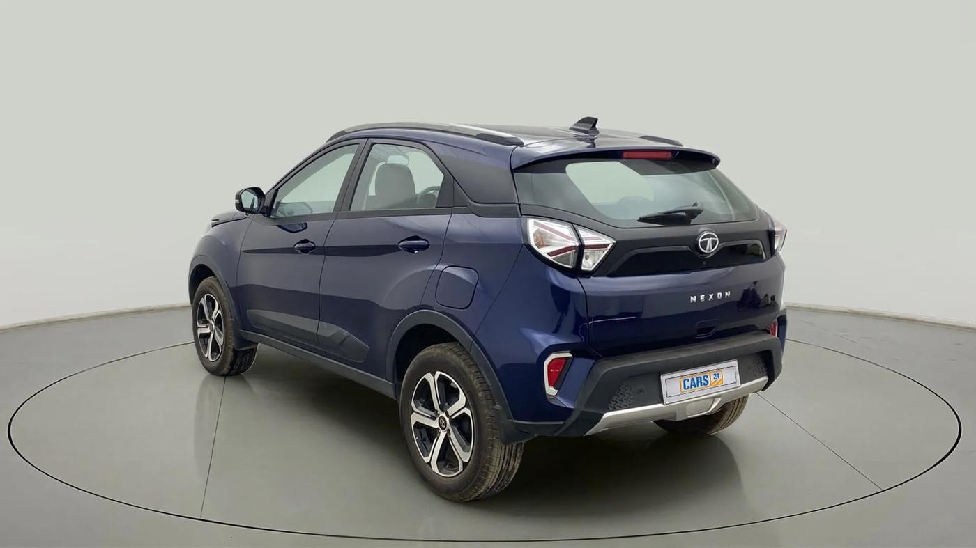 2022 Tata NEXON XZ PLUS (HS) PETROL, Petrol, Manual, 21,141 km, Left Back Diagonal
