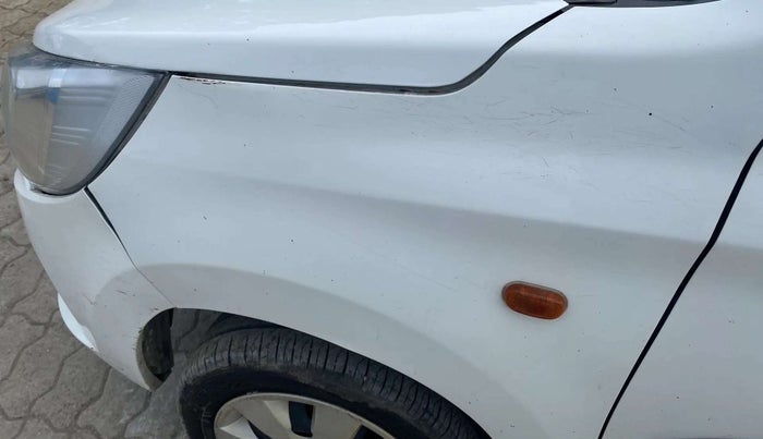 2015 Maruti Alto K10 VXI, Petrol, Manual, 75,299 km, Left fender - Paint has minor damage