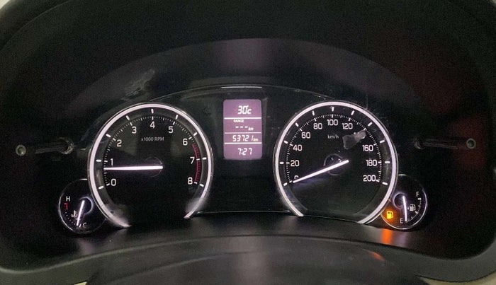 2016 Maruti Ciaz ZXI+, Petrol, Manual, 53,812 km, Odometer Image