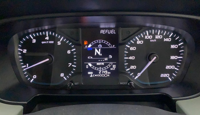 2023 Tata PUNCH ADVENTURE AMT, Petrol, Automatic, 2,185 km, Odometer Image