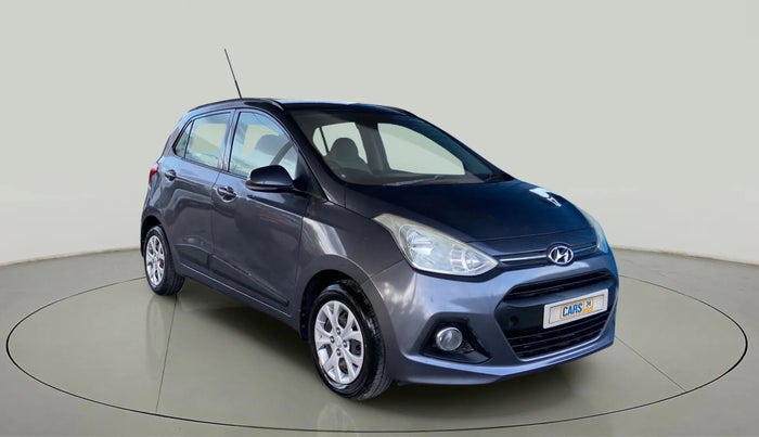 2015 Hyundai Grand i10 SPORTZ 1.2 KAPPA VTVT, Petrol, Manual, 11,269 km, Right Front Diagonal
